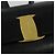 Zaino Vala Vala in suede nero e oro Auth 133755 di Salvatore Ferragamo D'oro - vista 18
