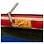 Clutch Colorblock Tory Burch Multicolore - vista 10