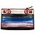 Clutch Colorblock Tory Burch Multicolore - vista 4
