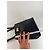 Vintage Courreges Paris Ledertasche schwarz - Ansicht 14