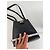 Vintage Courreges Paris Ledertasche schwarz - Ansicht 15