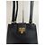 Vintage Courreges Paris Ledertasche schwarz - Ansicht 6