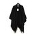 Eric Bompard Schwarzer Kaschmir-Cape TU NWT