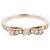Autre Marque AVALONE Bow Diamantring K18 (YG) 2,2g 0,25 ct