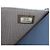 Wallet On Chain Carteira Chanel Blue CC Caviar com corrente - vista 6