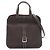 Hermès Halzan 31 in Taurillon Clemence Marrone Marrone scuro