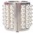 Chanel Silver Silver Plated Wide Pearl Cuff Bracelet Silvery - view 2