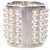 Chanel Silver Silver Plated Wide Pearl Cuff Bracelet Silvery - view 3