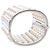 Chanel Silver Silver Plated Wide Pearl Cuff Bracelet Silvery - view 5