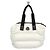 Borsa in nylon da donna Moncler CARADOC Nero Bianco