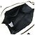 Borsa in nylon da donna Moncler CARADOC Nero Bianco - vista 4