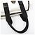 Borsa in nylon da donna Moncler CARADOC Nero Bianco - vista 7
