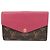 Portafoglio Compatto Pallas Monogram Louis Vuitton Marrone Viola scuro
