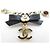 NEUE CHANEL CHOKER-HALSKETTE PERLEN GLAS STRASS 35-49CM METALL Golden - Ansicht 11
