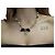 NEUE CHANEL CHOKER-HALSKETTE PERLEN GLAS STRASS 35-49CM METALL Golden - Ansicht 8