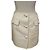 FALDA MIDI CHRISTIAN DIOR 2E5J87AL118 CUERO CREMA S 36