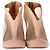 Botas ankle em malha Alaïa Azzedine em camurça rosa - vista 3