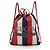 Gucci Canvas Sylvie Stripe Logo Drawstring Backpack