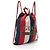 Gucci Canvas Sylvie Stripe Logo Drawstring Backpack - view 2