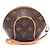 Pochette Mini Ellipse Monogram Louis Vuitton Marrone