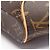 Pochette Mini Ellipse Monogram Louis Vuitton Marrone - vista 6