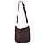 Evelyne Borsa a tracolla Hermès Evelyn III PM in pelle Clemence marrone Rosso Bordò - vista 2