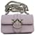 Sac Pinko Love One Mini C - Cuir lilas avec chaîne et boucle en forme d'oiseau Violet  - vue 11