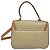 Céline Borsa a mano in tela Macadam CELINE PVC 2in1 Beige Oro Auth 136202 D'oro - vista 2