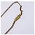 COLLANA LOUIS VUITTON LVprinted Initials Corallo Metallo Oro M68903 Auth 132987M Rosso D'oro - vista 11