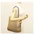 Céline CELINE Macadam Canvas Tote Bag PVC Beige Gold Auth 136444 Golden - Ansicht 21