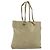 Tote PRADA Kettentasche aus Leder Beige Gold Auth bs28084 Golden