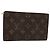 LOUIS VUITTON Pochette Bucket Monogram PM Accessorio LV Auth 136464 Monogramma