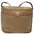 Céline CELINE Macadam Canvas Schultertasche PVC Beige Gold Auth BA4269 Golden - Ansicht 13