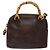 Borsa a Spalla in Pelle Gucci Bamboo 2way Marrone Oro 007 2032 0281 Auth mr1478 D'oro - vista 13