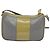 Borsa a Spalla Salvatore Ferragamo Vala in Pelle Grigia Oro Auth 135353 Marrone D'oro - vista 2