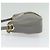 Borsa a Spalla Salvatore Ferragamo Vala in Pelle Grigia Oro Auth 135353 Marrone D'oro - vista 3