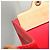 LOUIS VUITTON Borsa Tote Stanton Monogram Vernis Rossa M91078 LV Auth BA4291 Rosso - vista 12