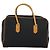 Borsa Boston in pelle PVC nera Auth am8817 di SAINT LAURENT Nero - vista 2