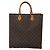LOUIS VUITTON Borsa Sac Plat Monogram M51140 LV Auth BA4419 Monogramma - vista 13