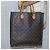 LOUIS VUITTON Borsa Sac Plat Monogram M51140 LV Auth BA4419 Monogramma - vista 20