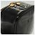 CHANEL Necessaire Vanity Couro envernizado Preto Ouro CC Auth 137125 Dourado - vista 15