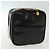 CHANEL Necessaire Vanity Couro envernizado Preto Ouro CC Auth 137125 Dourado - vista 6