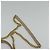 Borsa a mano Vala in pelle 2 in 1 beige e oro Auth BA4303 di Salvatore Ferragamo - vista 14