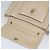 Borsa a mano Vala in pelle 2 in 1 beige e oro Auth BA4303 di Salvatore Ferragamo - vista 20