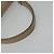 Borsa a mano Vala in pelle 2 in 1 beige e oro Auth BA4303 di Salvatore Ferragamo - vista 7