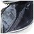 Borsa a spalla in nylon nero e argento autentica BURBERRY bs28161 - vista 22