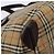 Autre Marque Burberrys Nova Check Handtasche aus Canvas Beige Silber Authentisch BA4286 - Ansicht 14