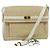 Borsa a Spalla BALLY in Tela Beige Oro Auth BA4285 D'oro