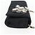 CHANEL Borsa a Spalla Matelassé in Nylon Nera con Catena CC Auth 129738V Nero - vista 4