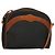 Borsa a Spalla Christian Dior in Pelle PVC Nera e Marrone Auth BA4478 Nero
